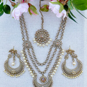 Anushka Necklace Set – Timeless Elegance with a Royal Touch